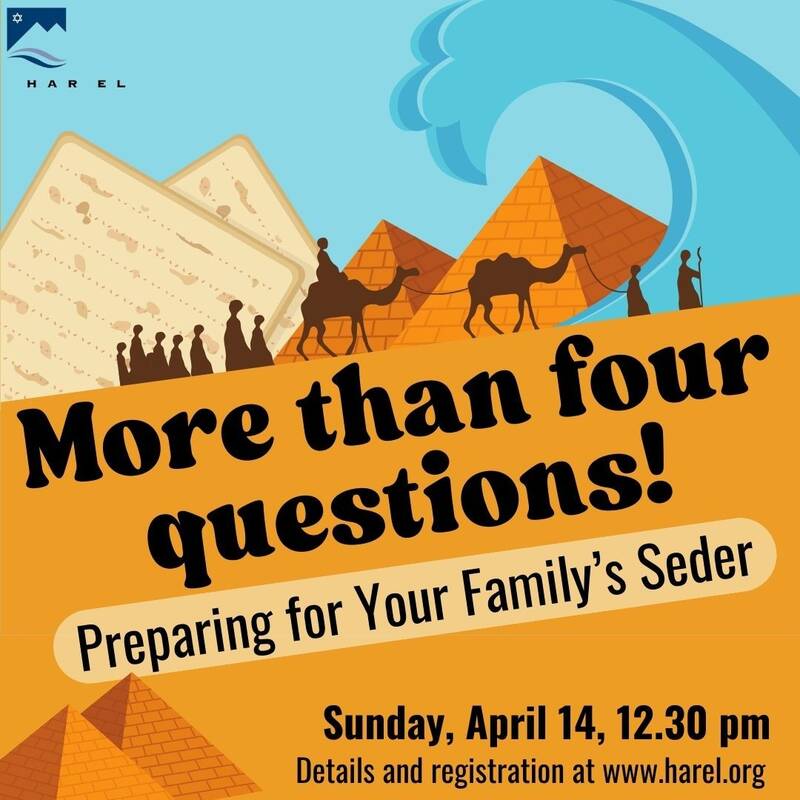 Banner Image for More Than Four Questions - Preparing for your Family's Seder