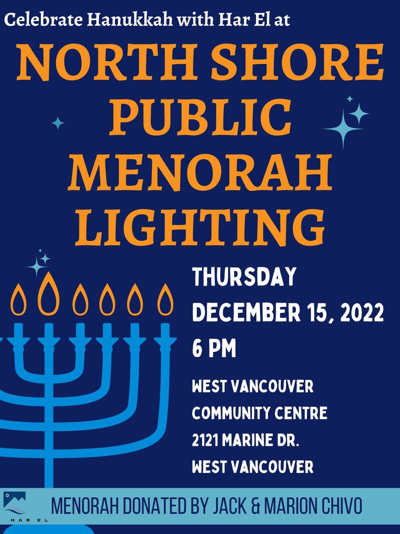 Banner Image for North Shore Public Menorah Lighting